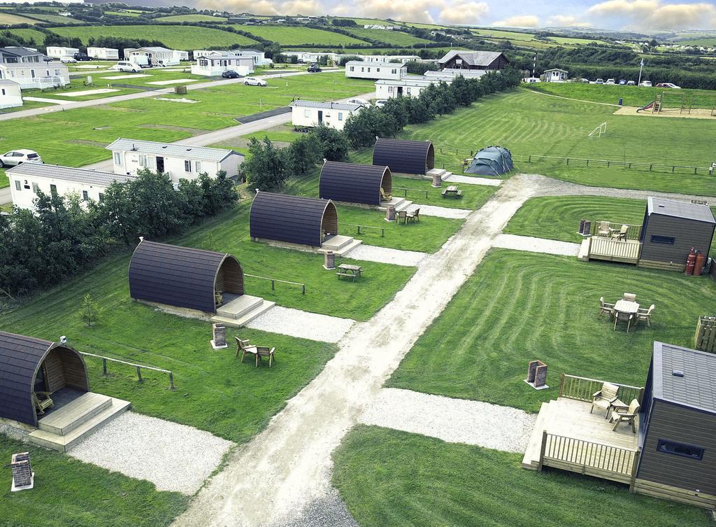 Вилла Widemouth Fields Буде Экстерьер фото